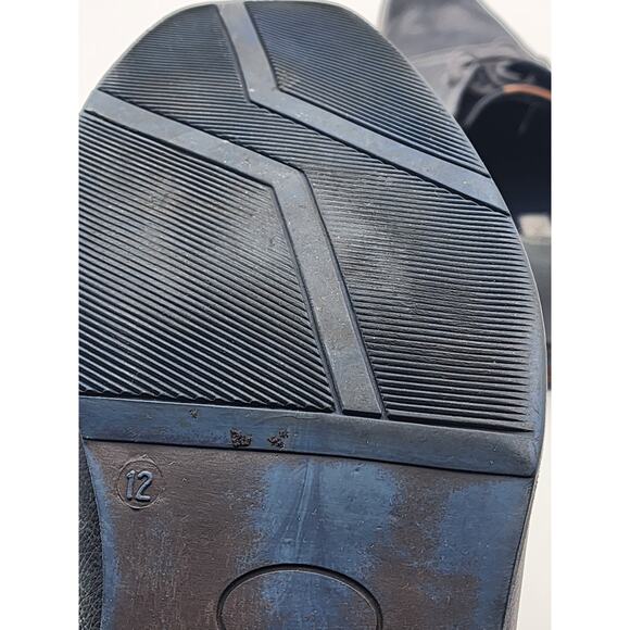 Steve Madden Shoes Mens 12 Leather Dress Cap Toe Lace Modern Gentleman Derby - Picture 8 of 13